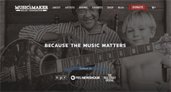 Desktop Screenshot of musicmaker.org